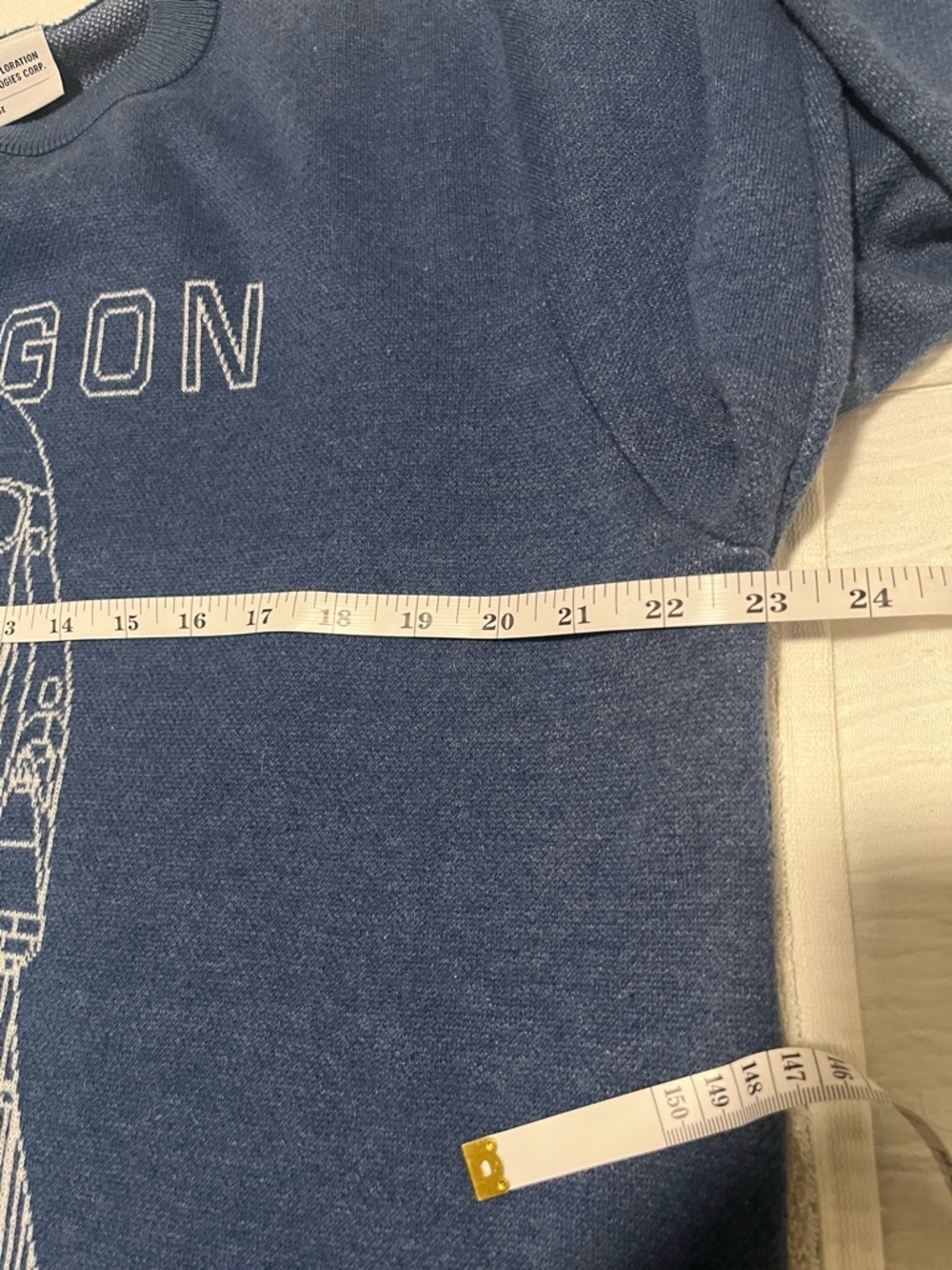 SpaceX Dragon Capsule
Graphic Sweater Blue Mens - Picture 6 of 7